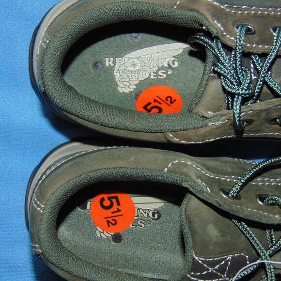 NEW WOMEN'S REDWING COMFORT PRO  WORK OXFORD  COMP TOE  SHOES  5 1/2 B - Picture 4 of 8